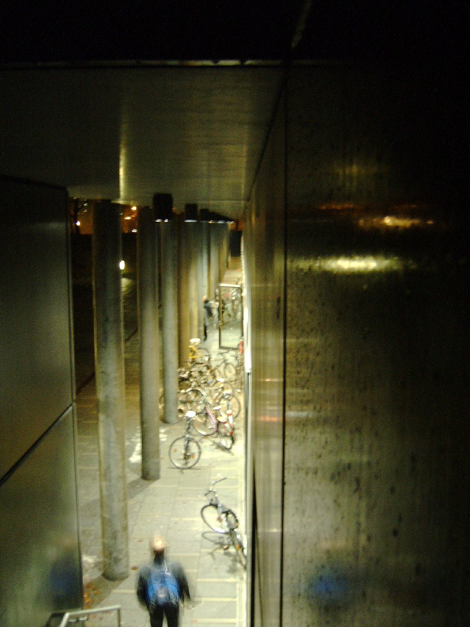 Bikes at the entrance