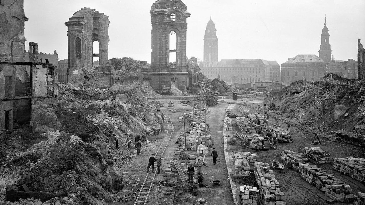 La Frauenkirche destruida