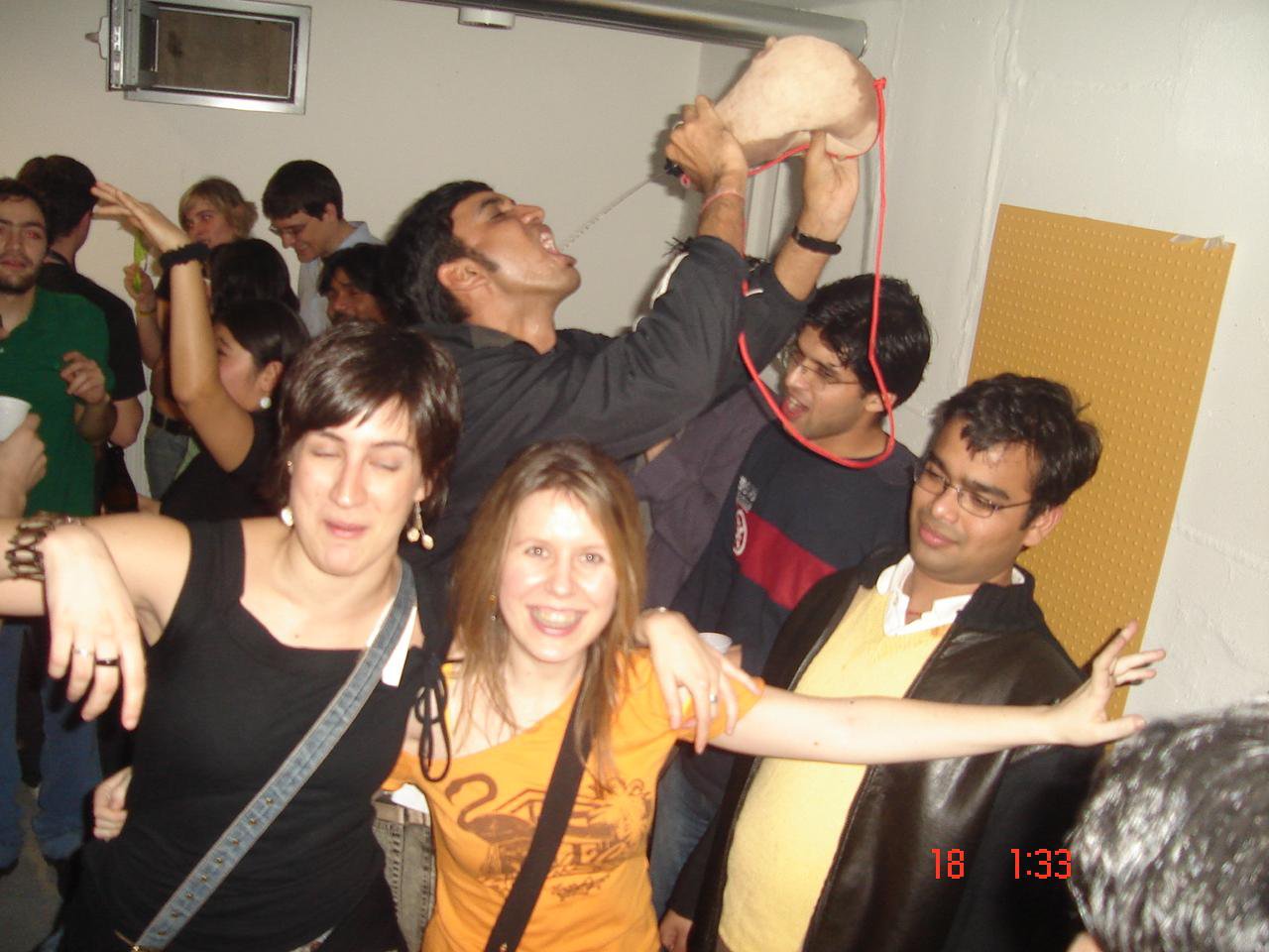 End-of-exam party (although we didn't need any excuse)