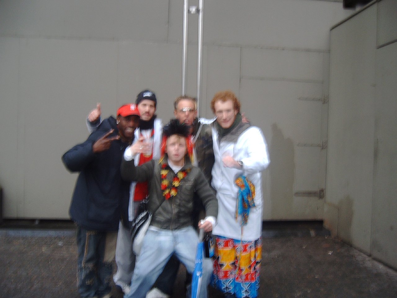 With Another Group, After a Contest