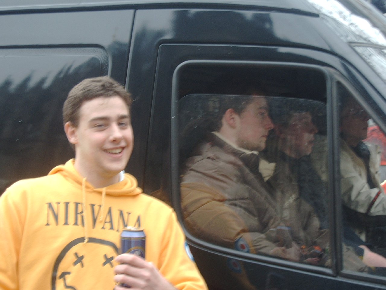 Ángel with his Doppelgänger