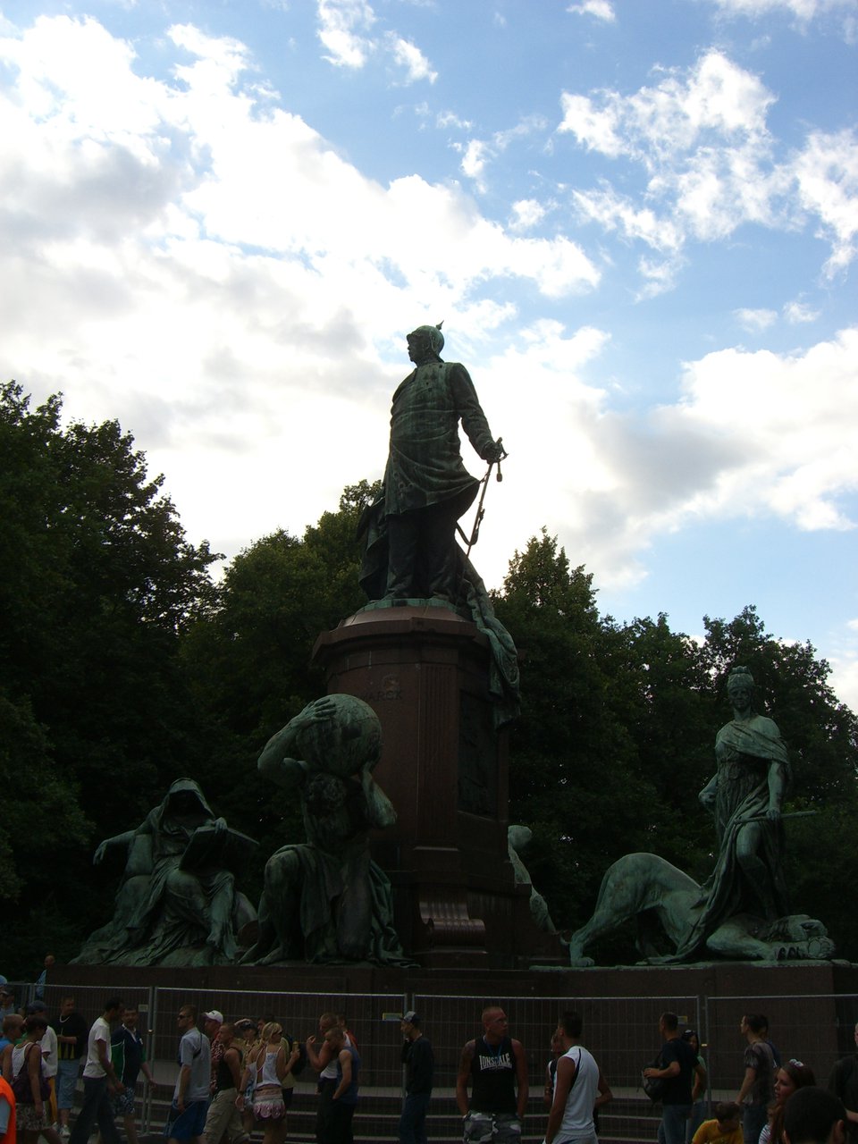 Statue of Chancellor Otto von Bismarck
