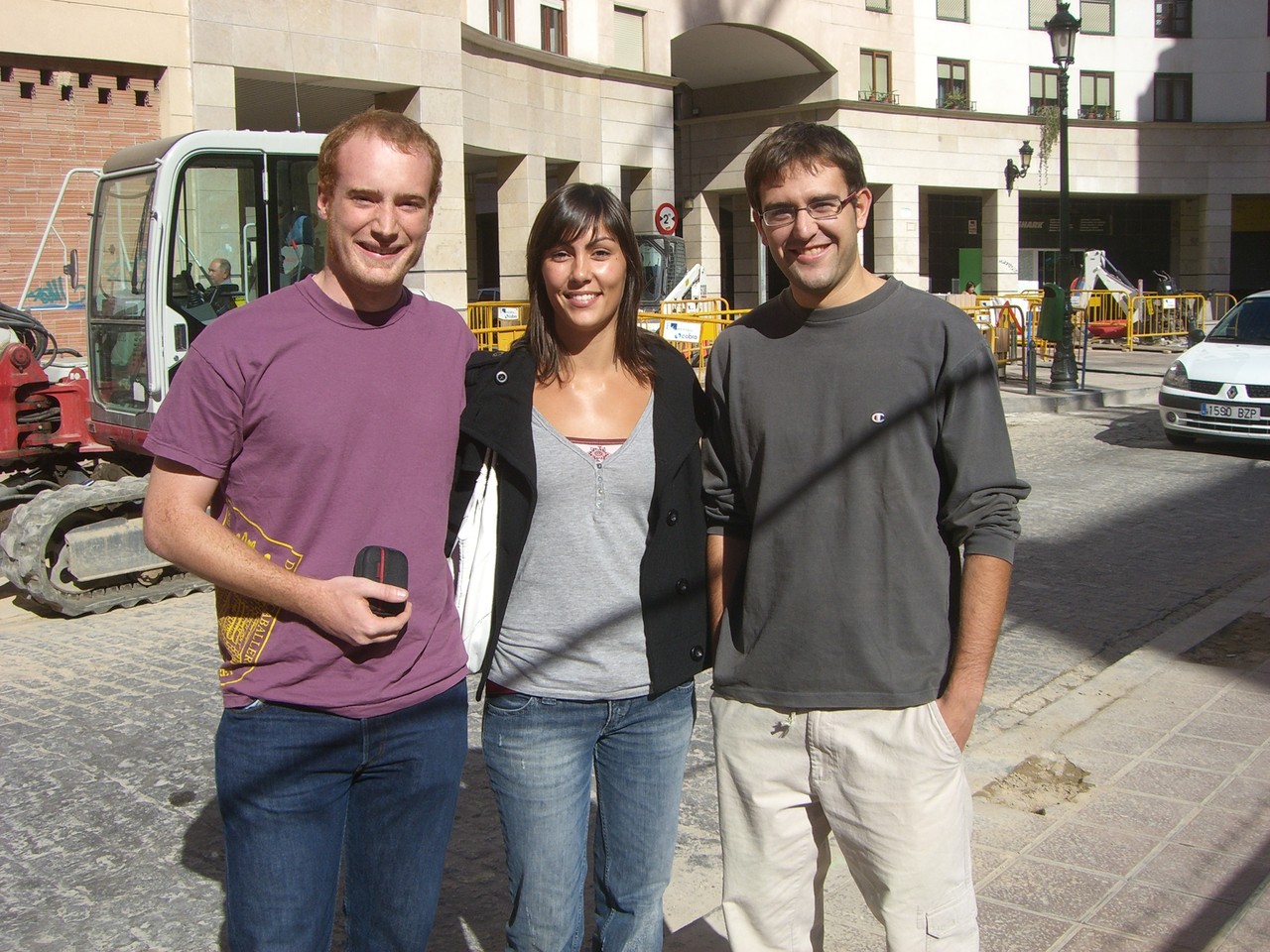 With Ángela and Héctor