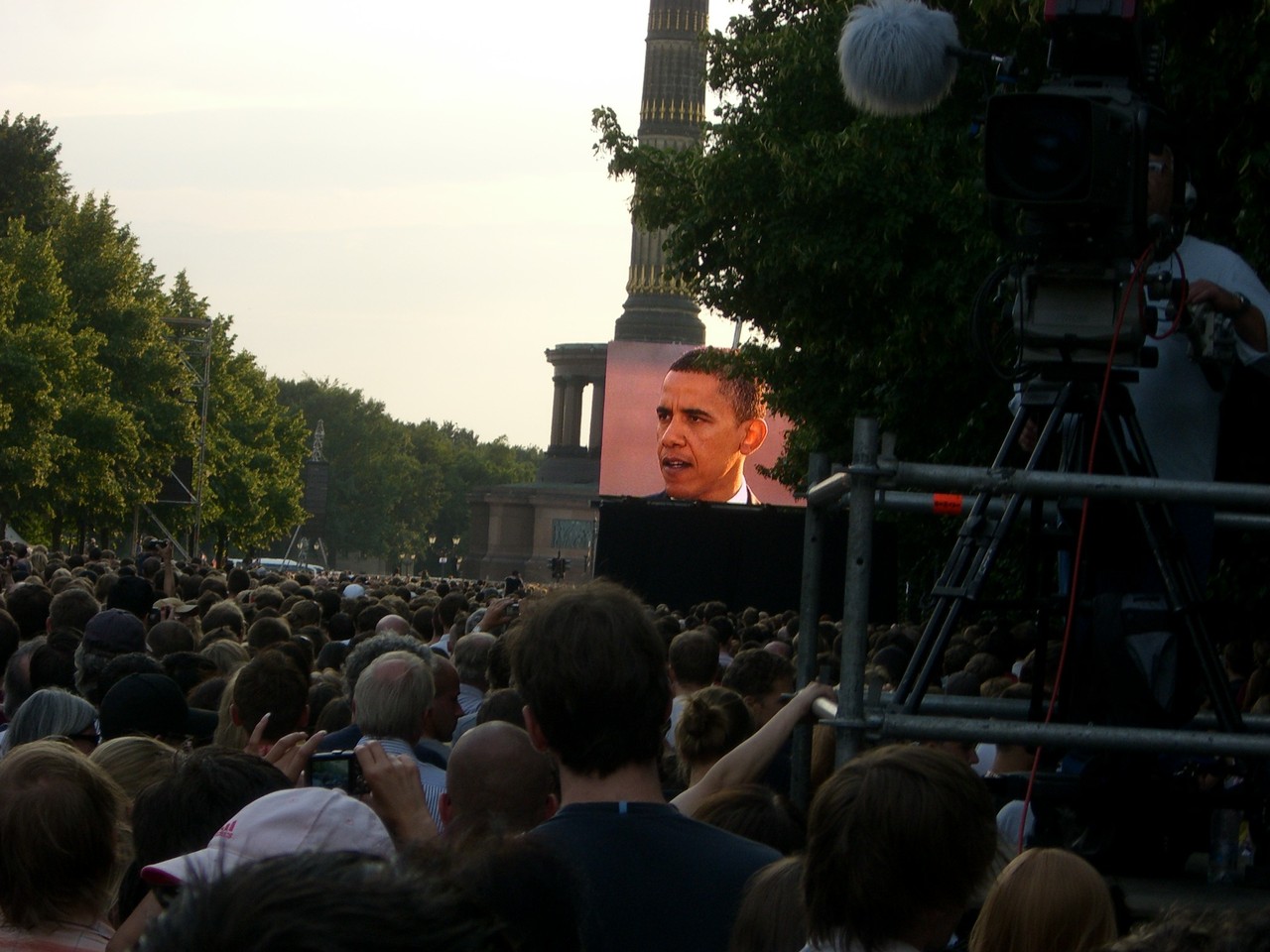 Obama from my position