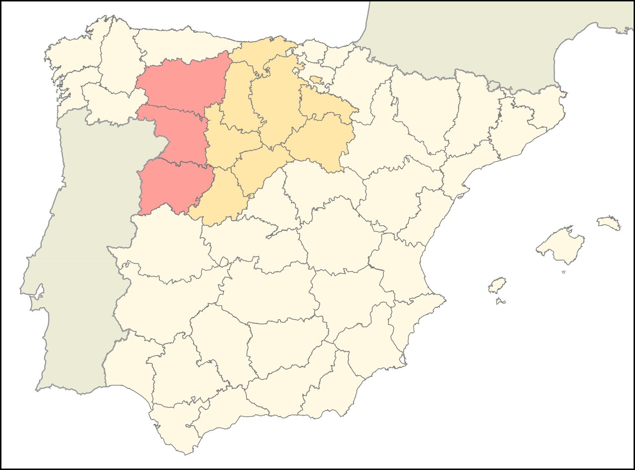 León y Castilla la Vieja, 1975