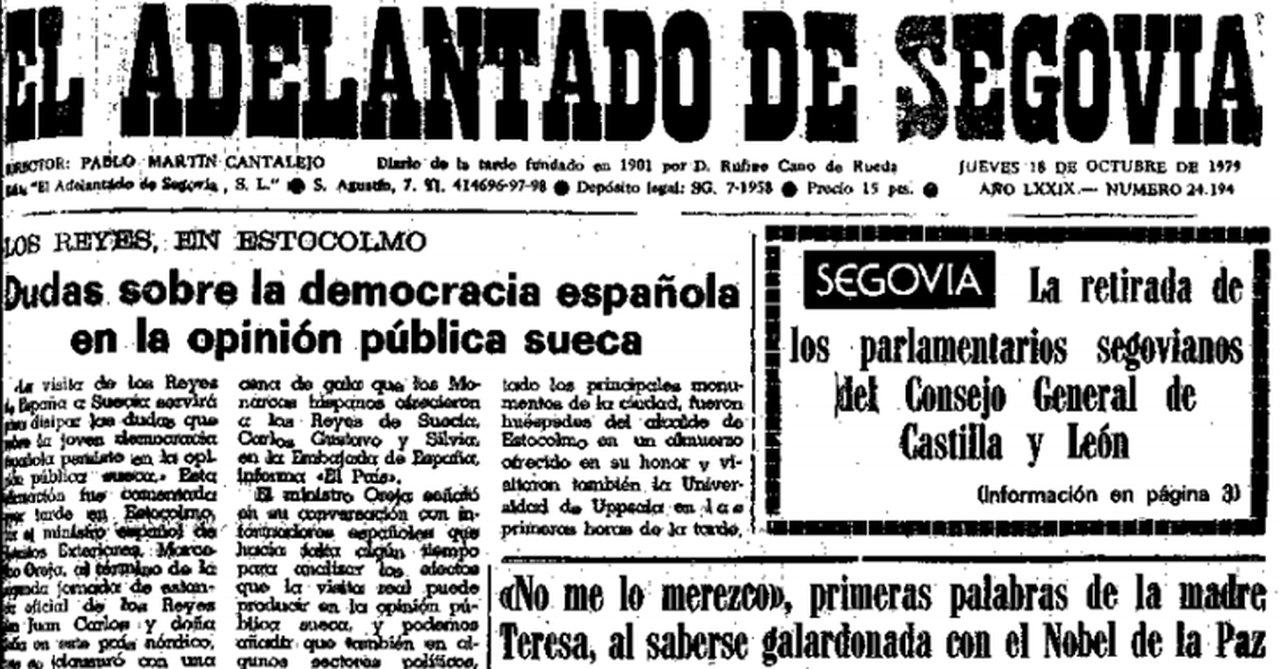 El Adelantado: Withdrawal of Segovian parliamentarians
