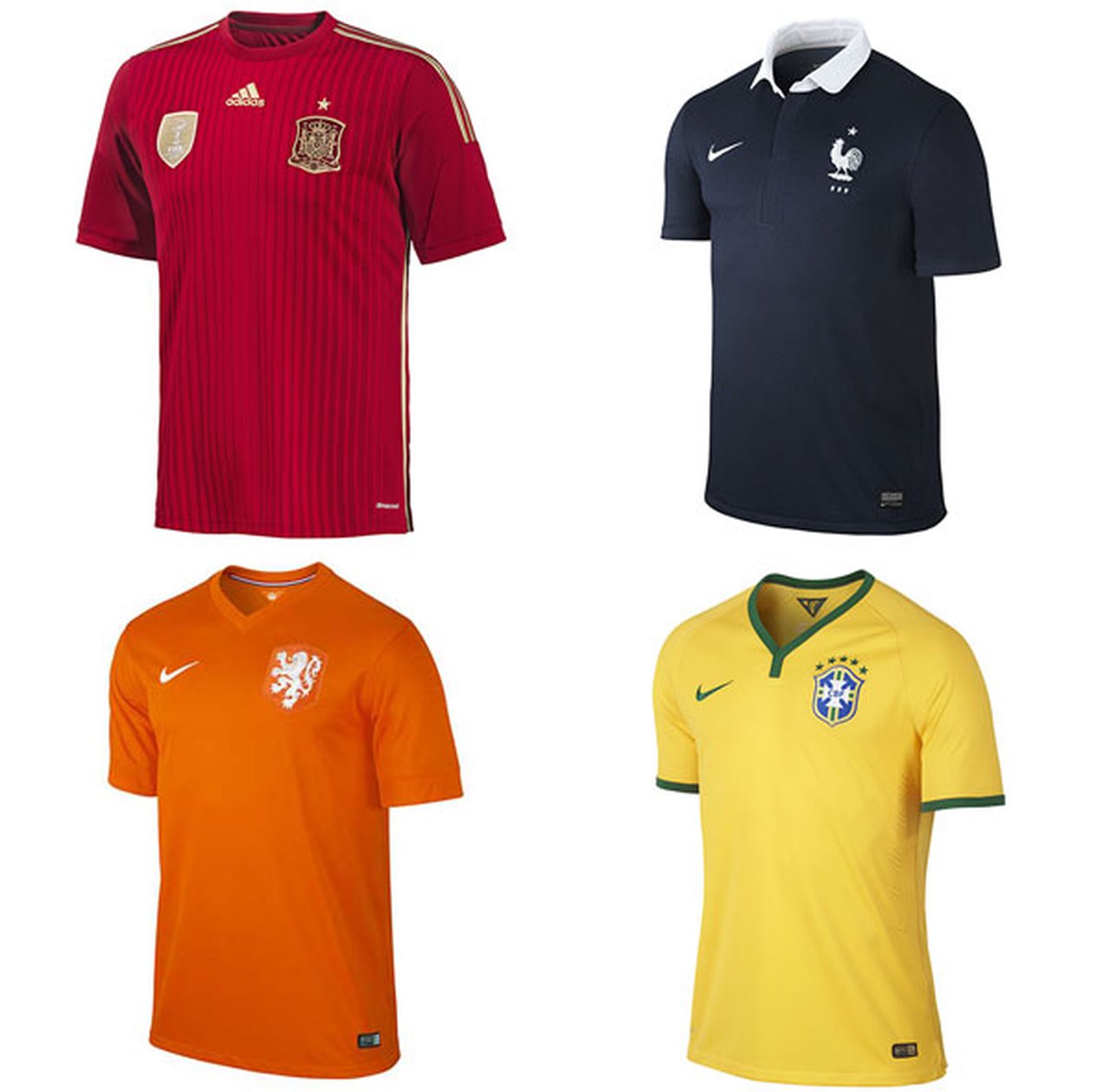 ¿Qué es el rojo de la Roja?. ¿Por qué los franceses gritan Allez les bleus? ¿Qué diferencia hay entre
el naranja de la Naranja Mecánica y el amarillo de la Canarinha?