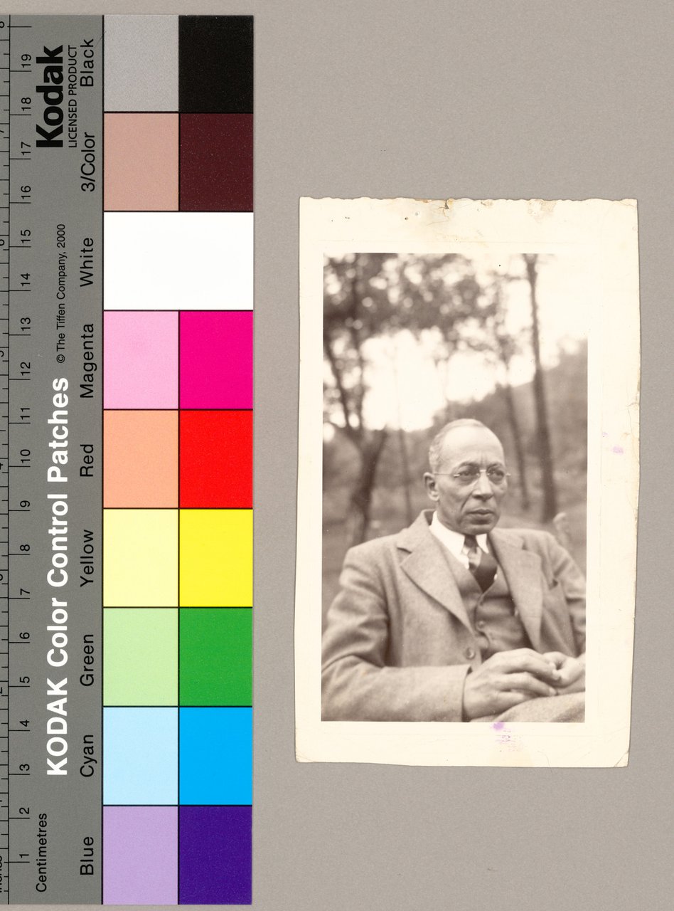 Smithsonian archive photo of Elmer Imes in the Catskills